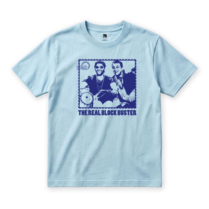 Blockbuster - Official Vinod Chopra Films Merchandise - Regular Powder Blue Tshirt