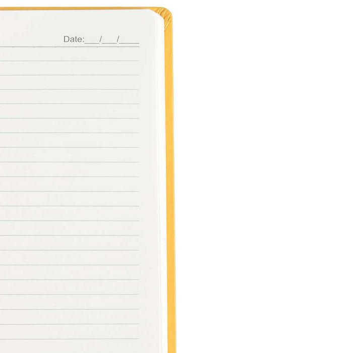 Yellow Ruled Notebook - In a World Where Everything Is Protected by Yash Pradhan | Limited Edition