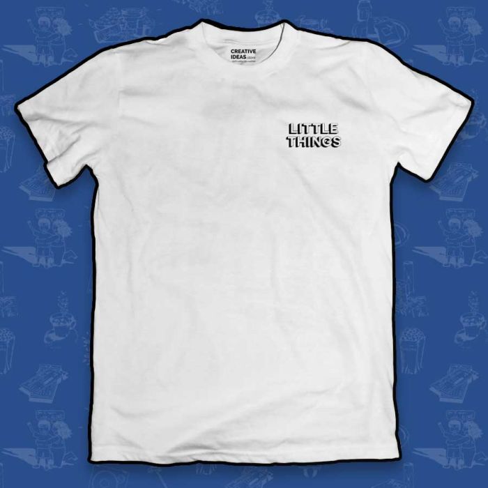 Dont Have To Be Perfect White Tshirt - Official Little Things Merchandise