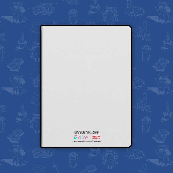 Official Little Things Merchandise White Notebook