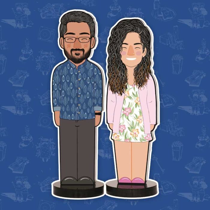 Kavu & Momo Collectible Figurine - Official Little Things Merchandise 
