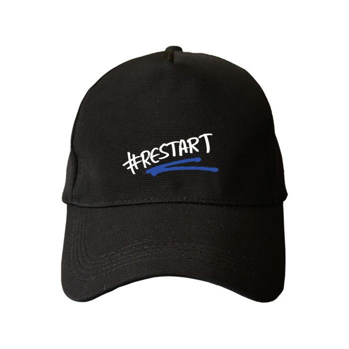 #Restart - Official Vinod Chopra Films Merchandise - Black Baseball Cap
