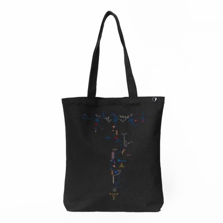 Akela Black Tote Bag - Official Ankur Tewari Merchandise