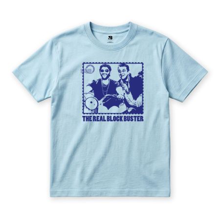 Blockbuster - Official Vinod Chopra Films Merchandise - Regular Powder Blue Tshirt