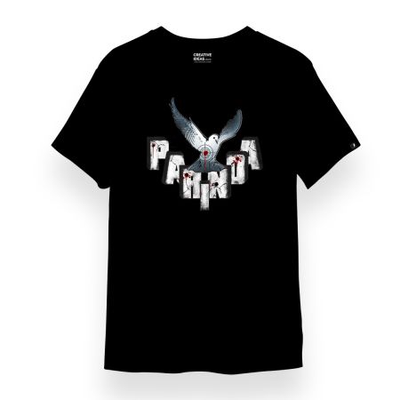 Parinda- Official Vinod Chopra Films Merchandise - Oversized Black Tshirt