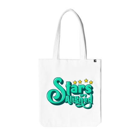 Stars Are Aligned - Official Sima Taparia Merchandise - White Premium Tote Bag