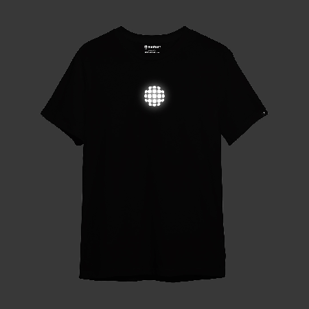 LIT Black Oversized Tshirt - Official Sunburn Merchandise 
