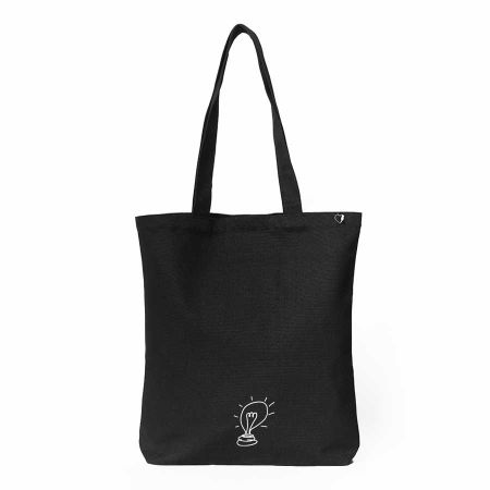 Inspiration Black Tote Bag - Official Varun Duggi Merchandise