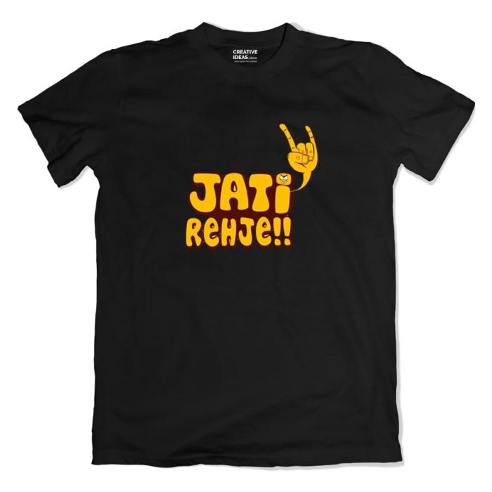 Jati Rehje Black Tshirt