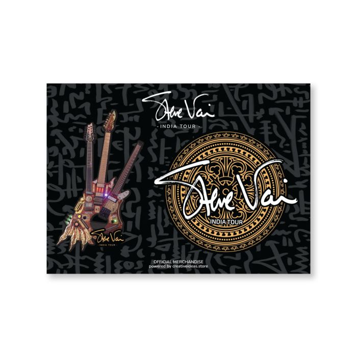 India Tour Magnets (set of 2) Official Steve Vai Merchandise
