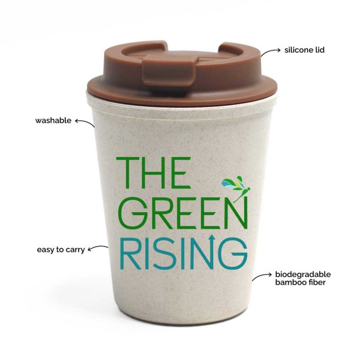 #TheSustainableSquad Bamboo Coffee Sipper by The Green Rising