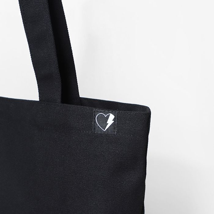 Love Yourself Edit Black Tote Bag - Official SARVA Merchandise