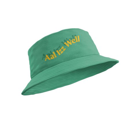 Aal Izz Well - Official Vinod Chopra Films Merchandise - Green Bucket Hat