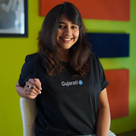 Gujarati Verified Black Tshirt by Aditi Raval [Limited Edition]