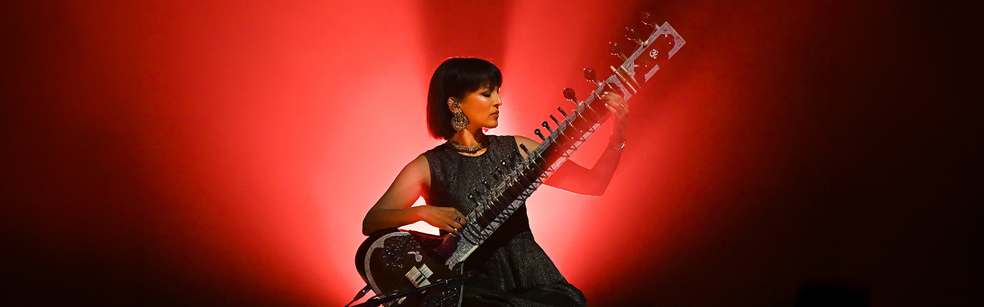 Anoushka Shankar live on stage with full band Sitar Indian Classical music concert India tour 2026
