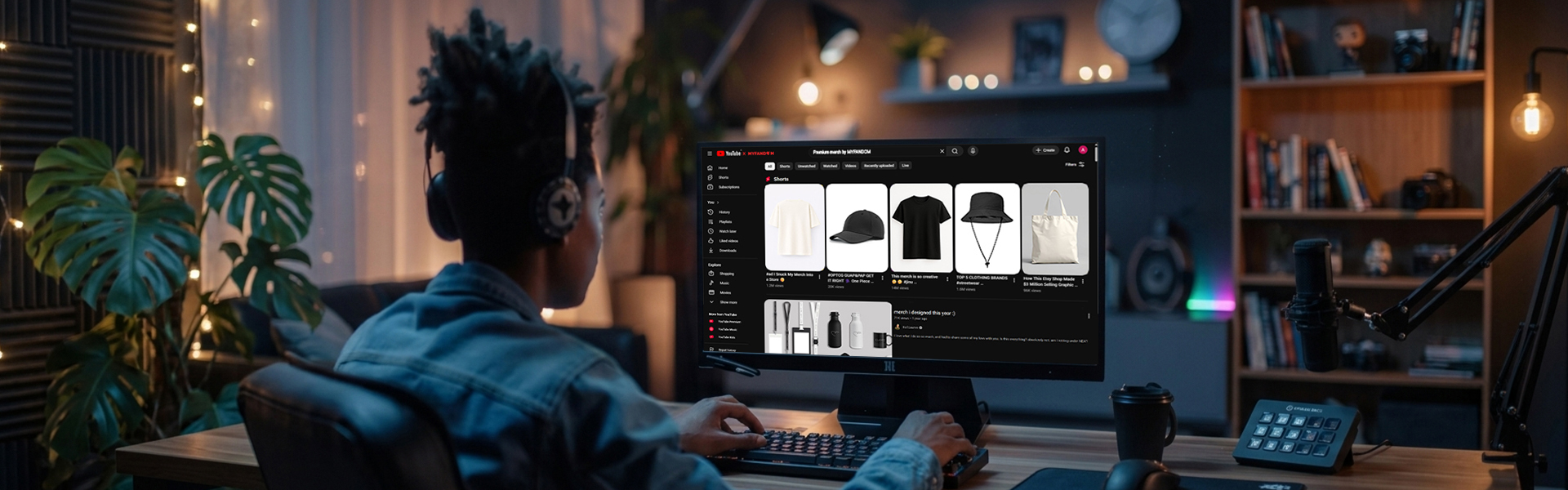 YouTube Merchandise in India: How myfandom.store Empowers YouTubers to Generate Revenue with the YouTube Merch Shelf